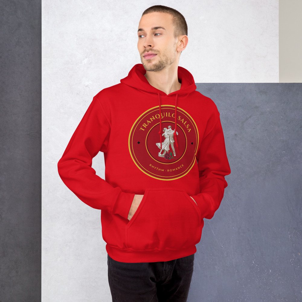 Tranquilo Salsa Masked Dancer Crest Hoodie Front