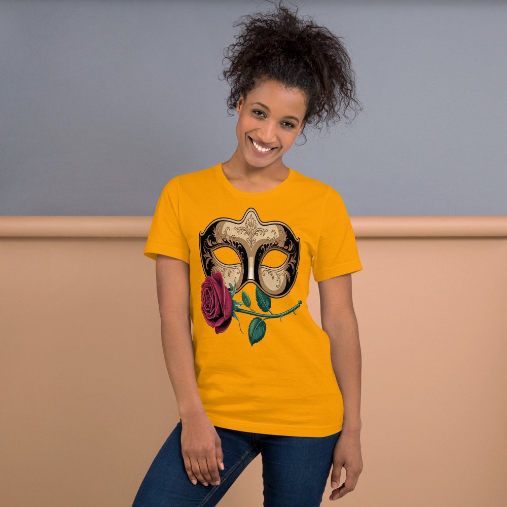Tranquilo Salsa Mask And Rose Tee