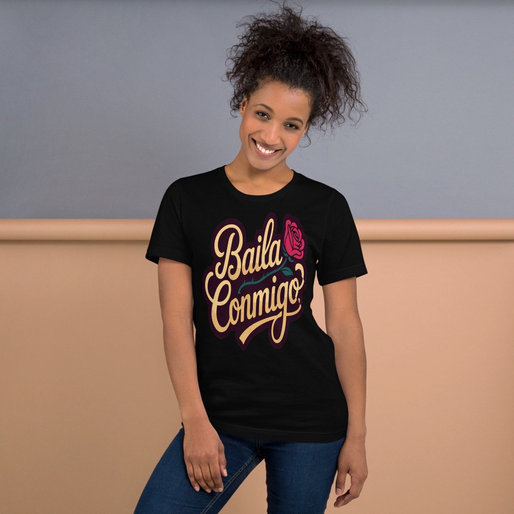 Tranquilo Salsa Baila Conmigo Tee Front