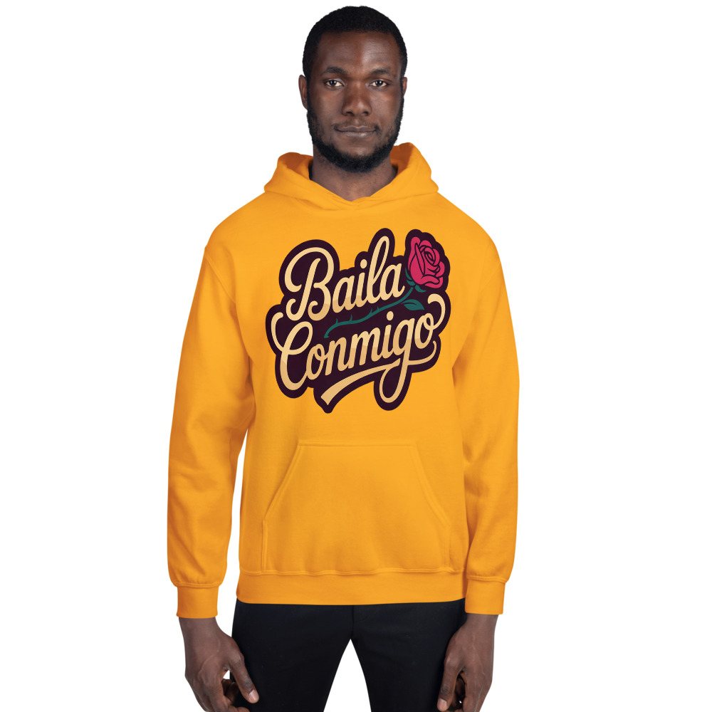 Tranquilo Salsa Baila Conmigo Hoodie Front