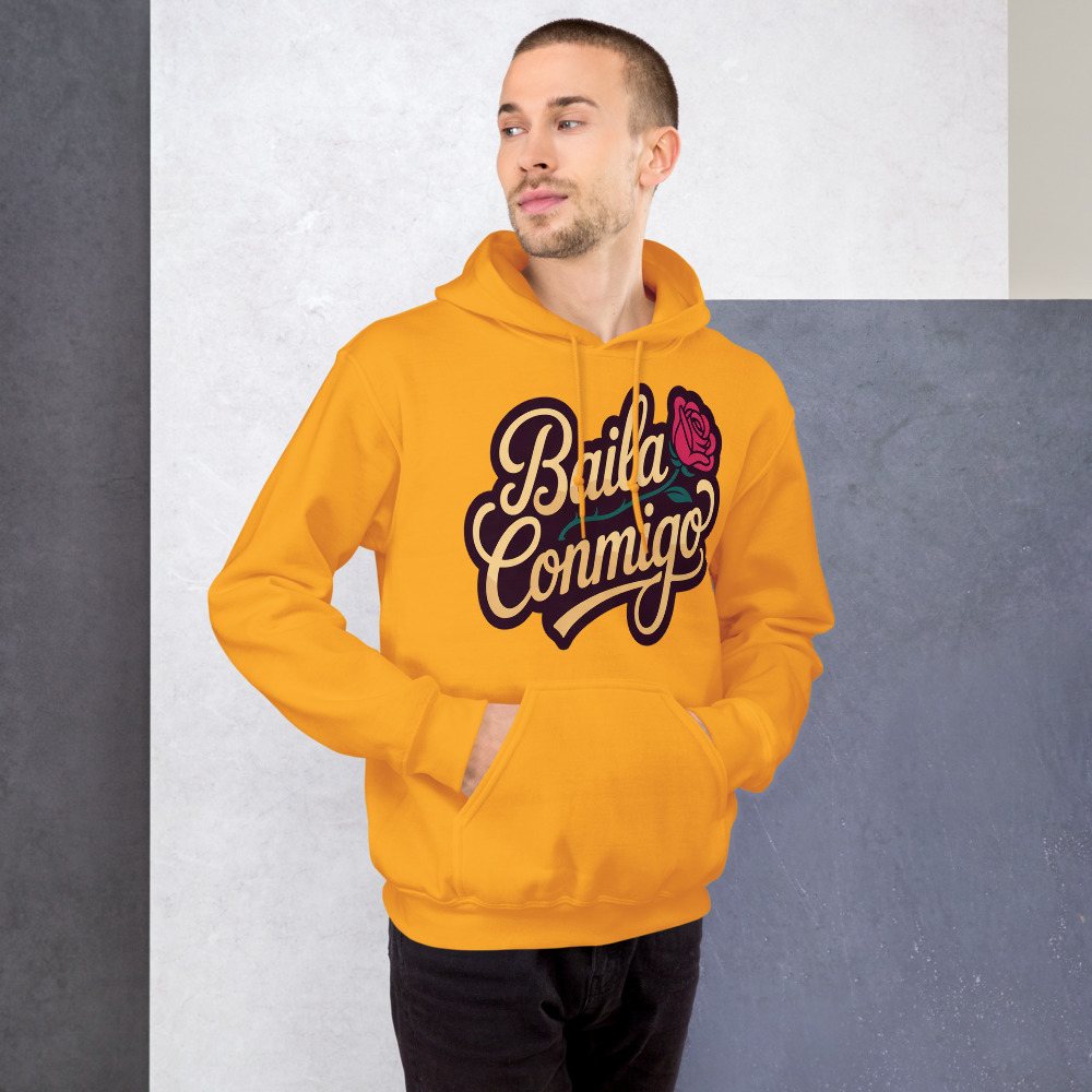 Tranquilo Salsa Baila Conmigo Hoodie Front