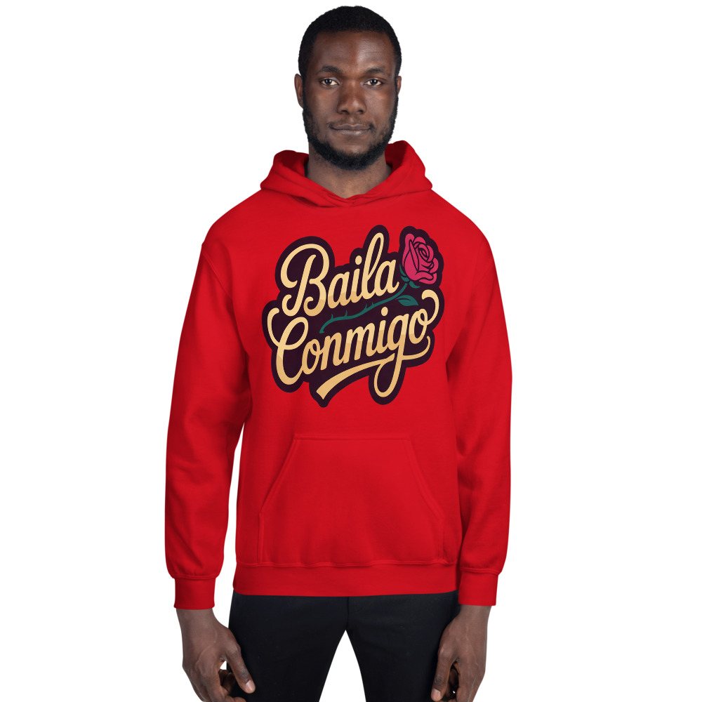 Tranquilo Salsa Baila Conmigo Hoodie Front