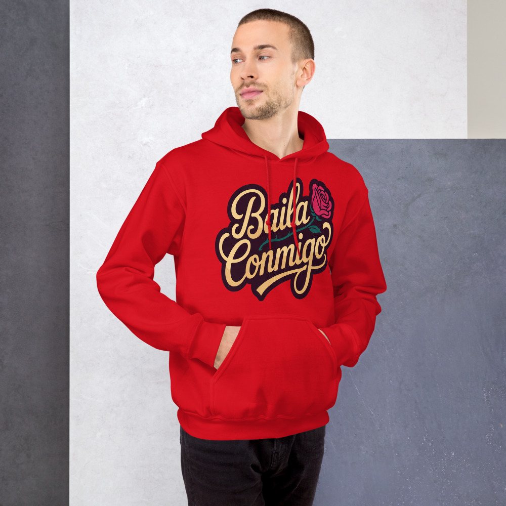 Tranquilo Salsa Baila Conmigo Hoodie Front