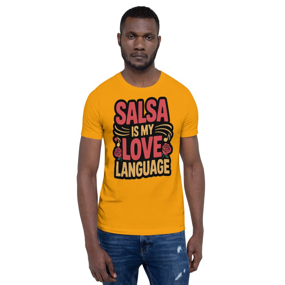 Tranquilo Salsa Love Language Tee Front