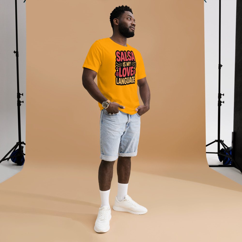 Tranquilo Salsa Love Language Tee Front