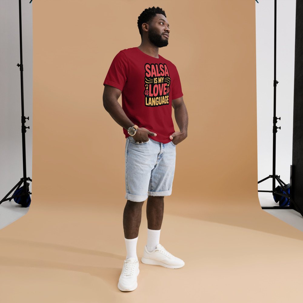 Tranquilo Salsa Love Language Tee Front