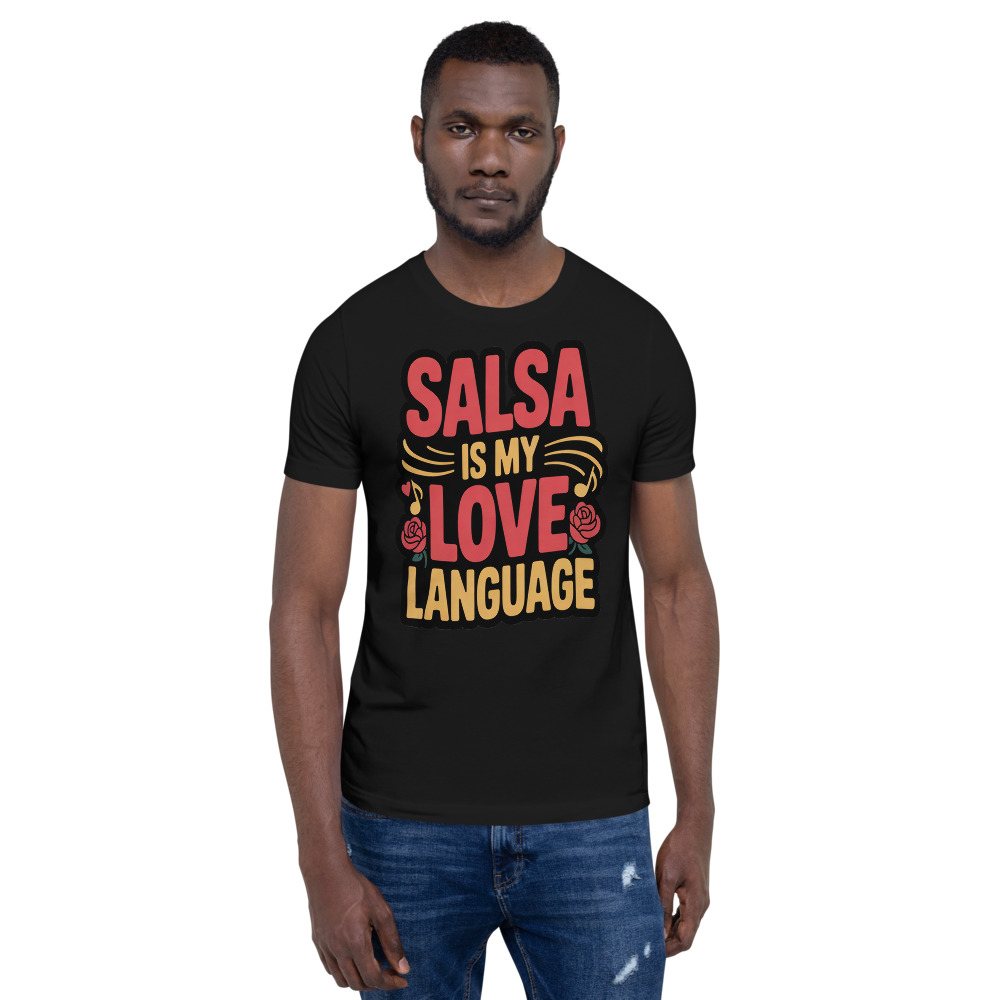 Tranquilo Salsa Love Language Tee Front