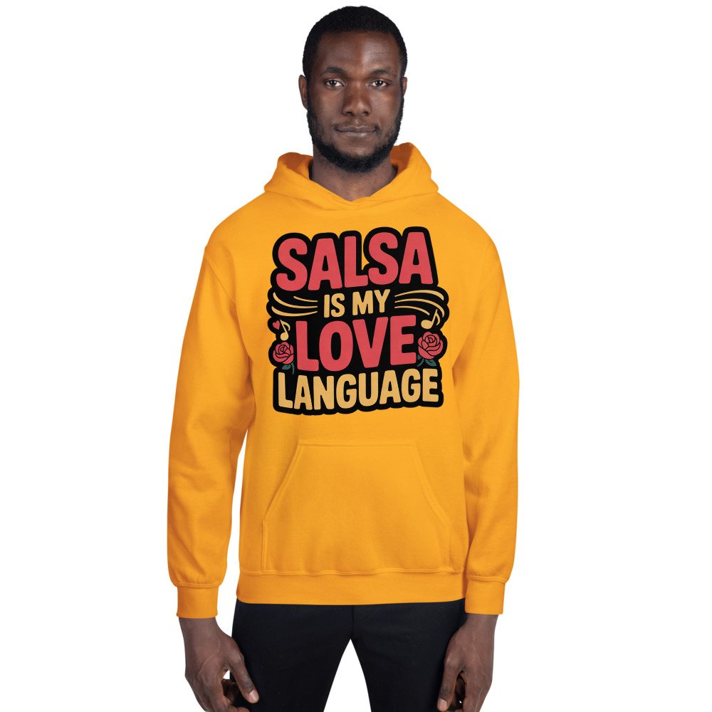 Tranquilo Salsa Love Language Hoodie Front