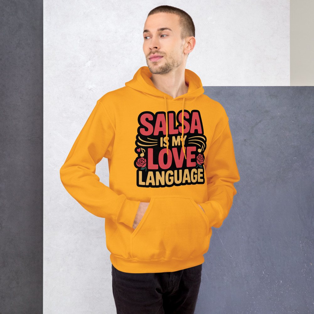 Tranquilo Salsa Love Language Hoodie Front
