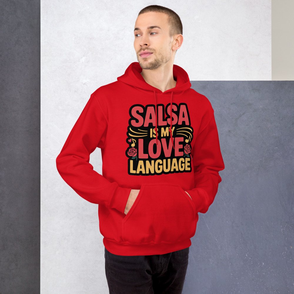 Tranquilo Salsa Love Language Hoodie Front