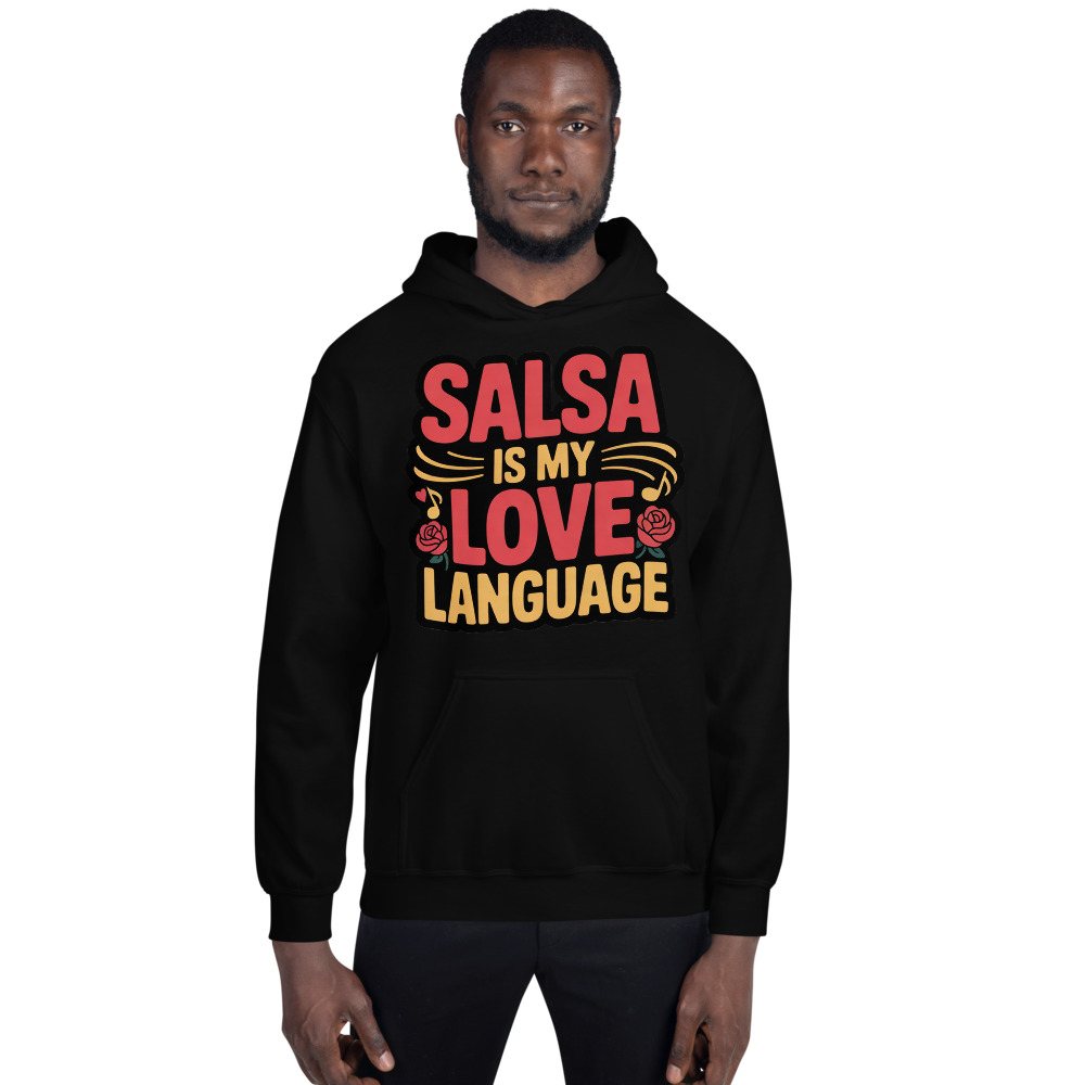 Tranquilo Salsa Love Language Hoodie Front