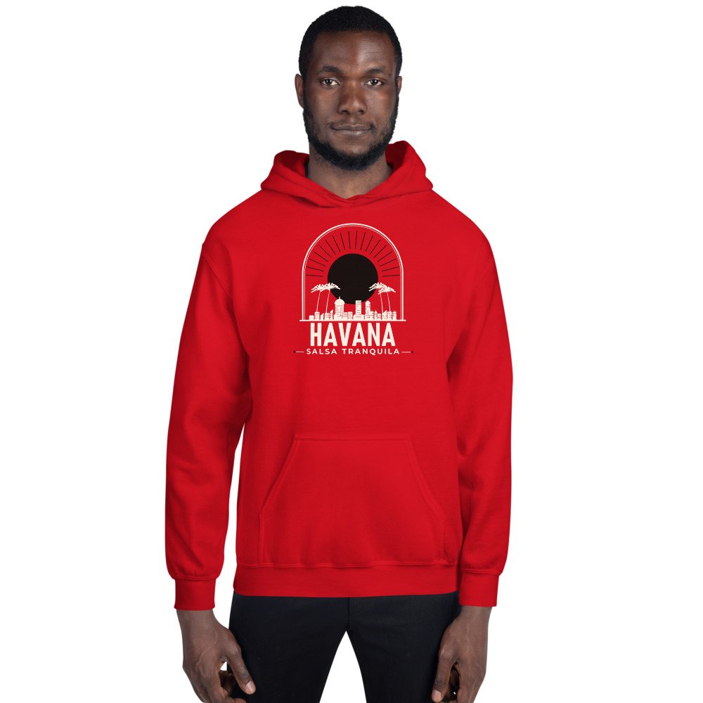 Salsa Tranquila Havana Skyline Hoodie Front