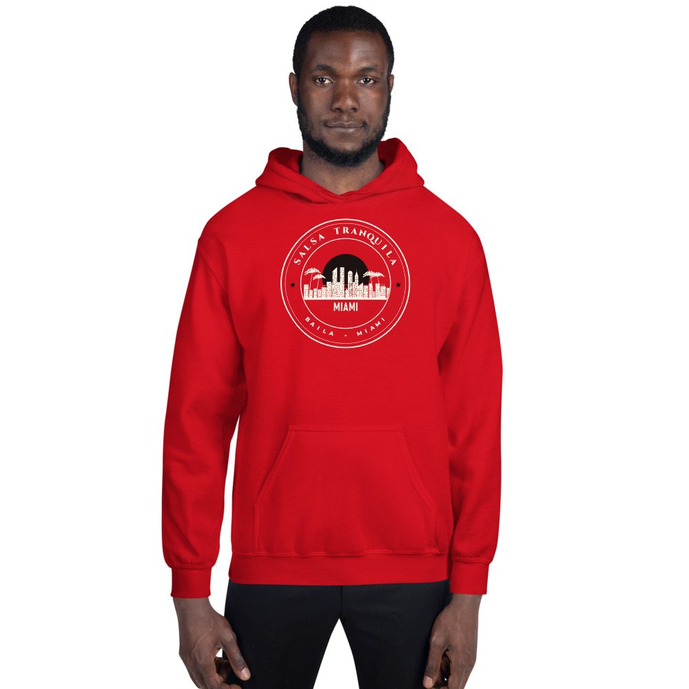 Salsa Tranquila Miami Crest Hoodie Front