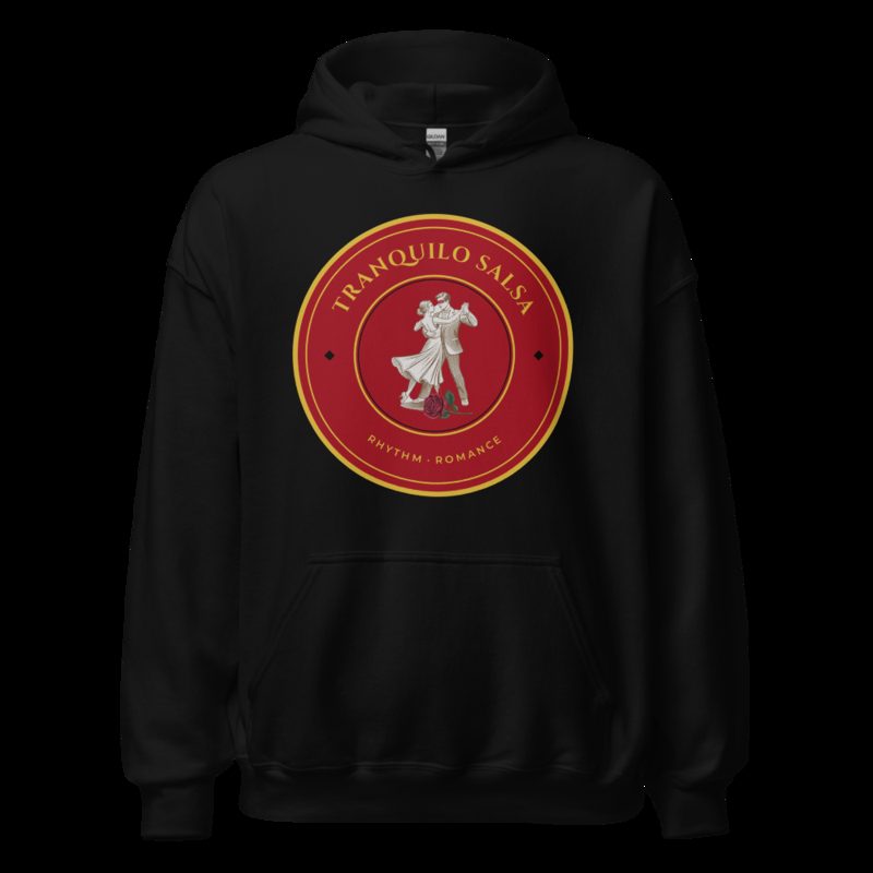 Tranquilo Salsa Masked Dancer Crest Hoodie Black