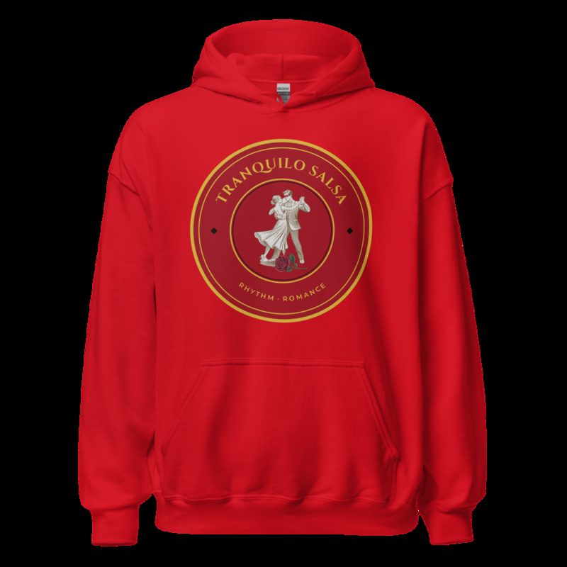 Tranquilo Salsa Masked Dancer Crest Hoodie Red