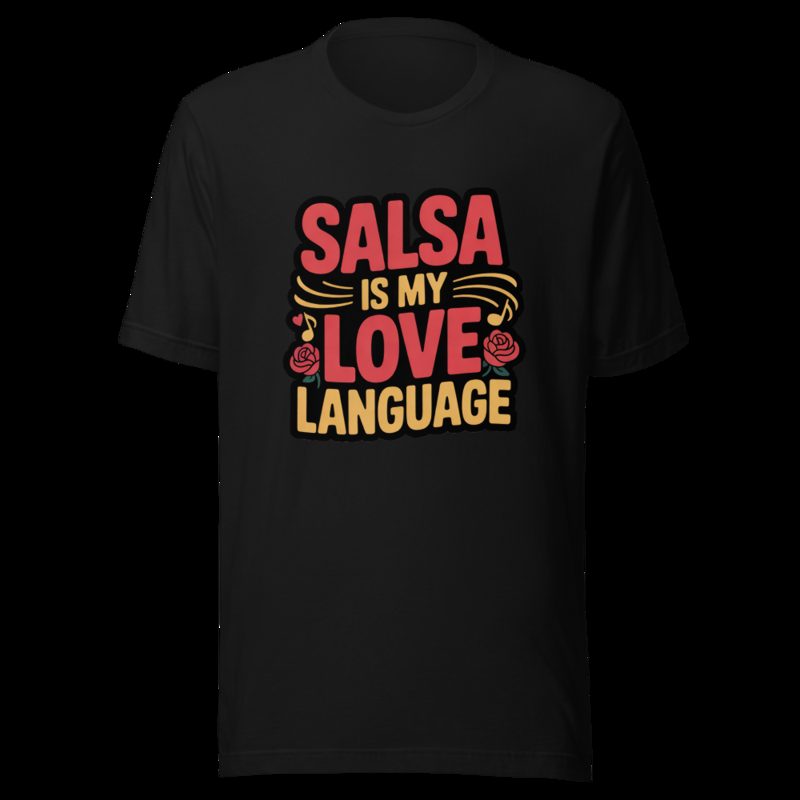 Tranquilo Salsa Love Language Tee Black