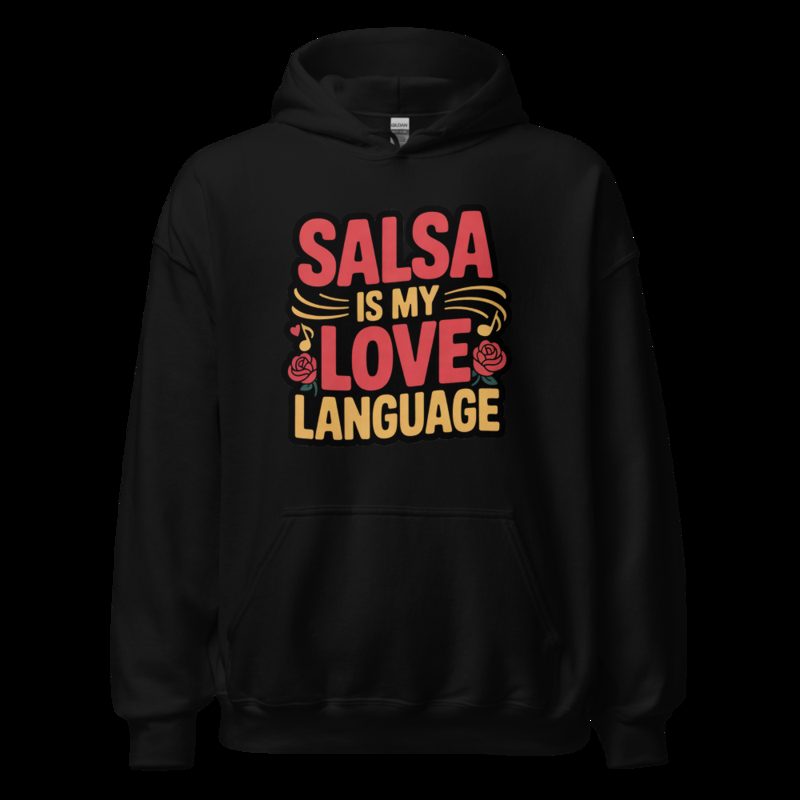 Tranquilo Salsa Love Language Hoodie Black