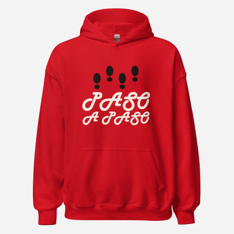 Salsa Tranquila Paso A Paso Hoodie Red