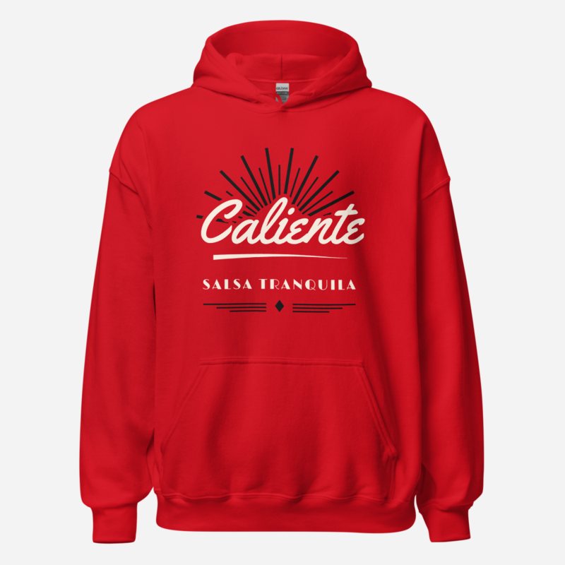 Salsa Tranquila Caliente Hoodie Red