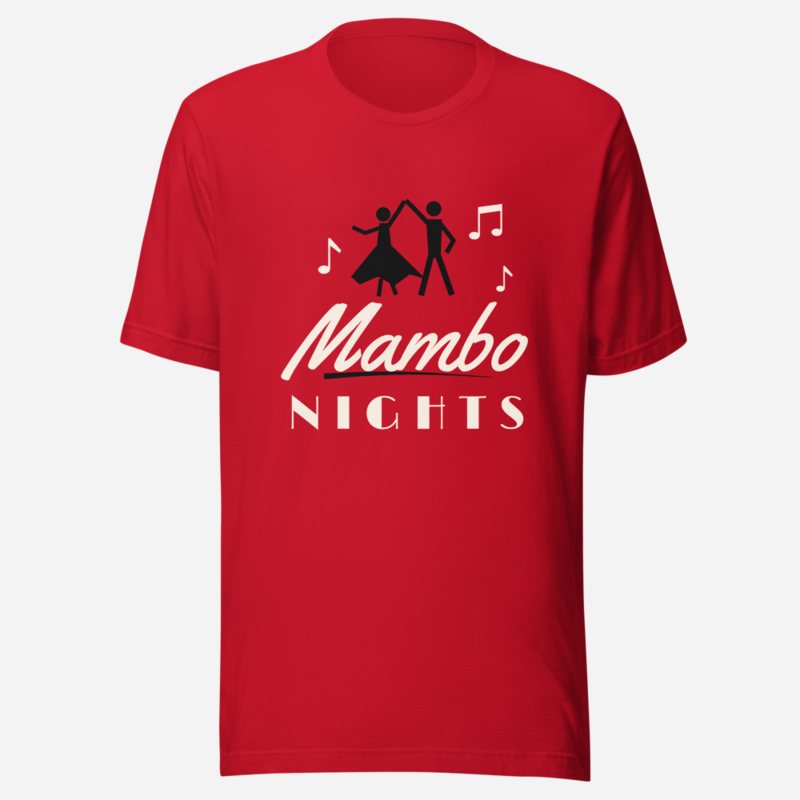 Salsa Tranquila Mambo Nights Tee Red