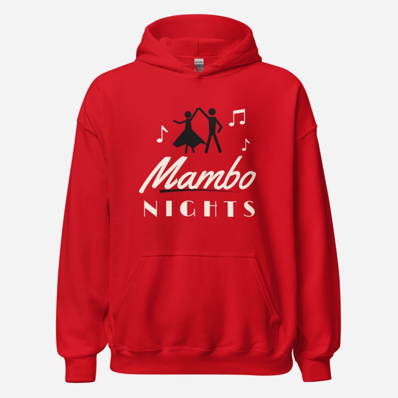 Salsa Tranquila Mambo Nights Hoodie Red