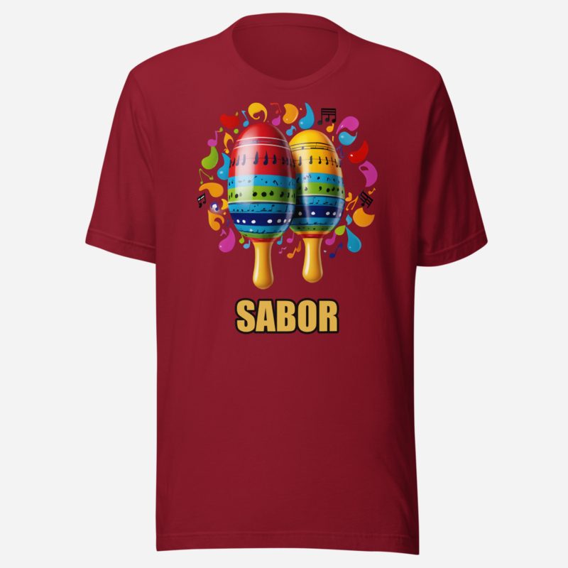 Salsa Tranquila Sabor Maracas Tee Cardinal