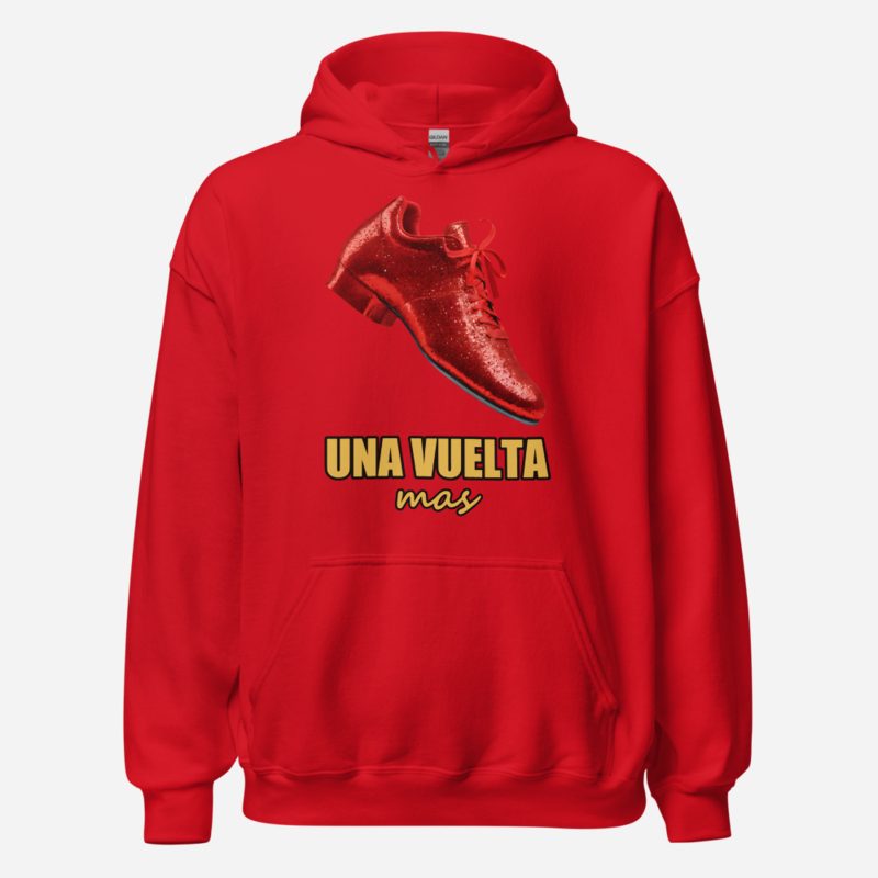 Salsa Tranquila Una Vuelta Mas Red Heels Hoodie in Red