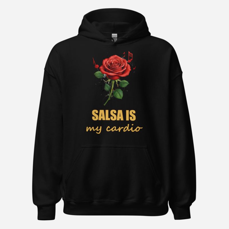 Salsa Tranquila Salsa Is My Cardio Rose Hoodie