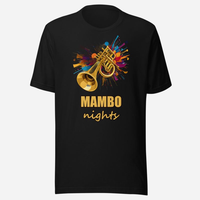 Salsa Tranquila Mambo Nights Trumpet Tee