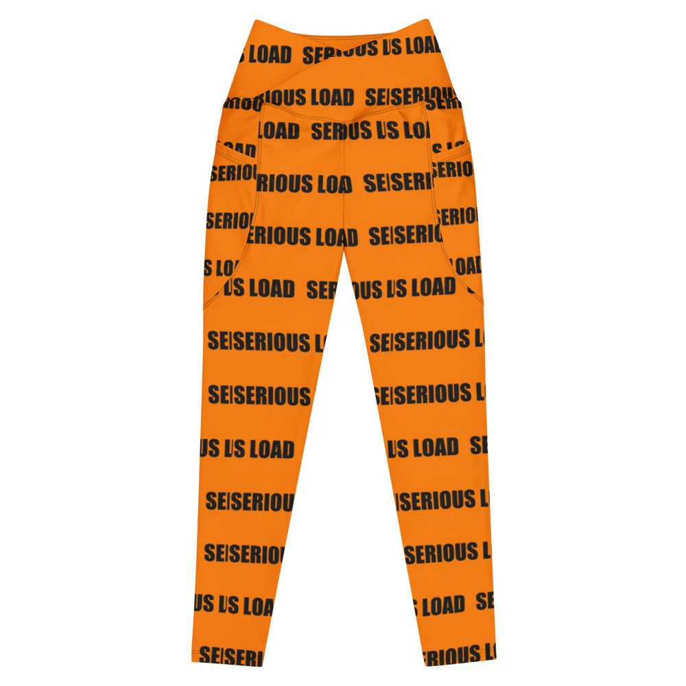Serious Load Wordmark Leggings belt_front