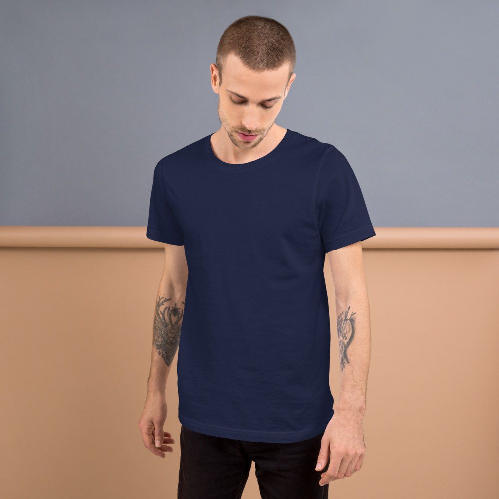 Serious Load Back Print Tee Front