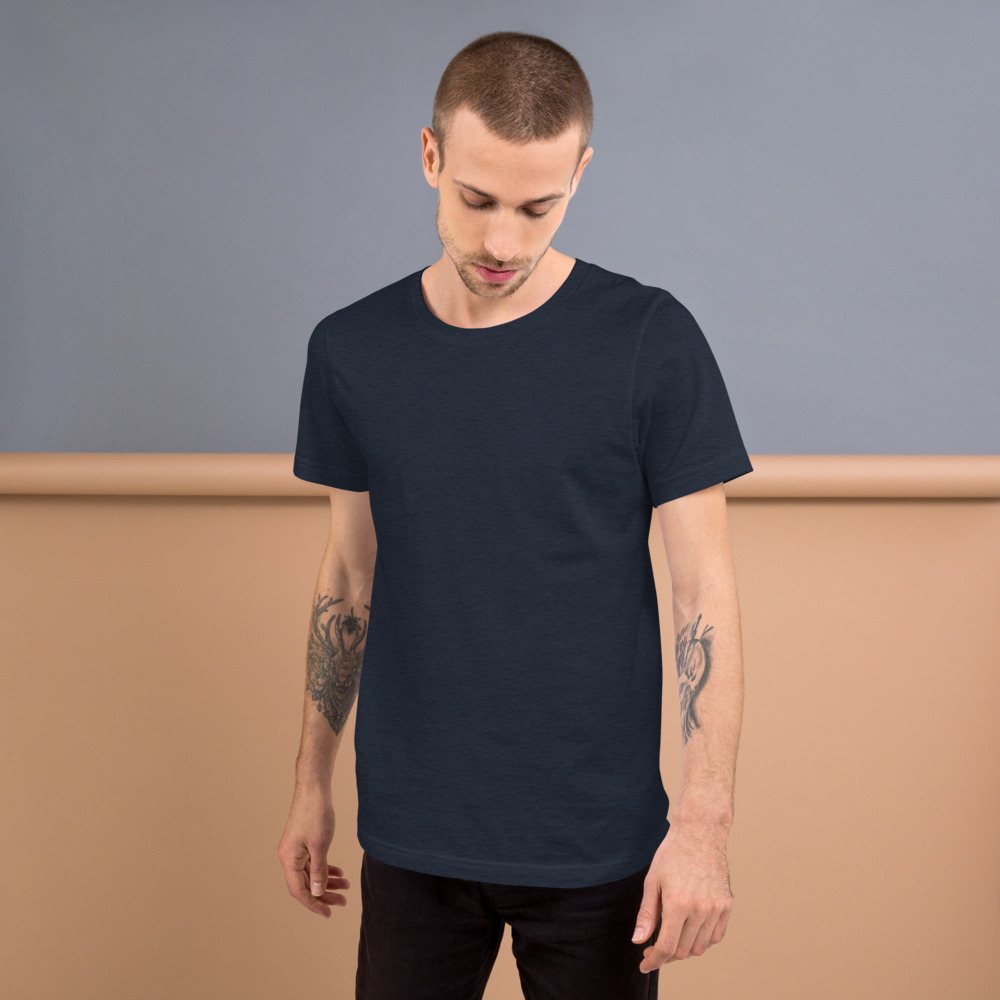 Serious Load Back Print Tee Front