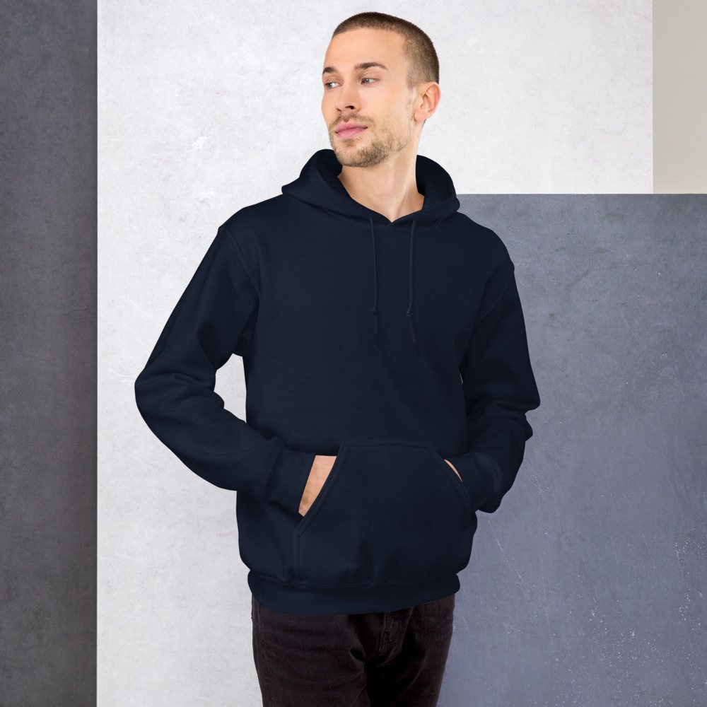 Serious Load Back Print Hoodie Front