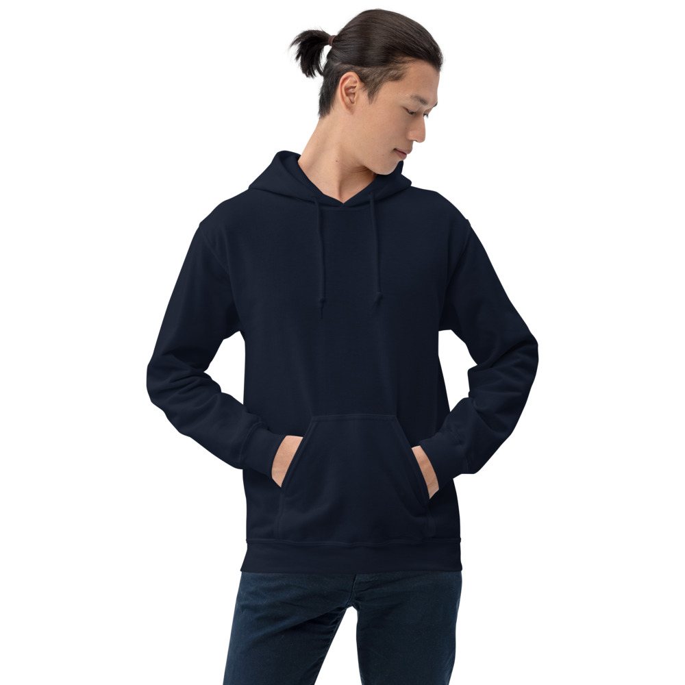Serious Load Back Print Hoodie Front