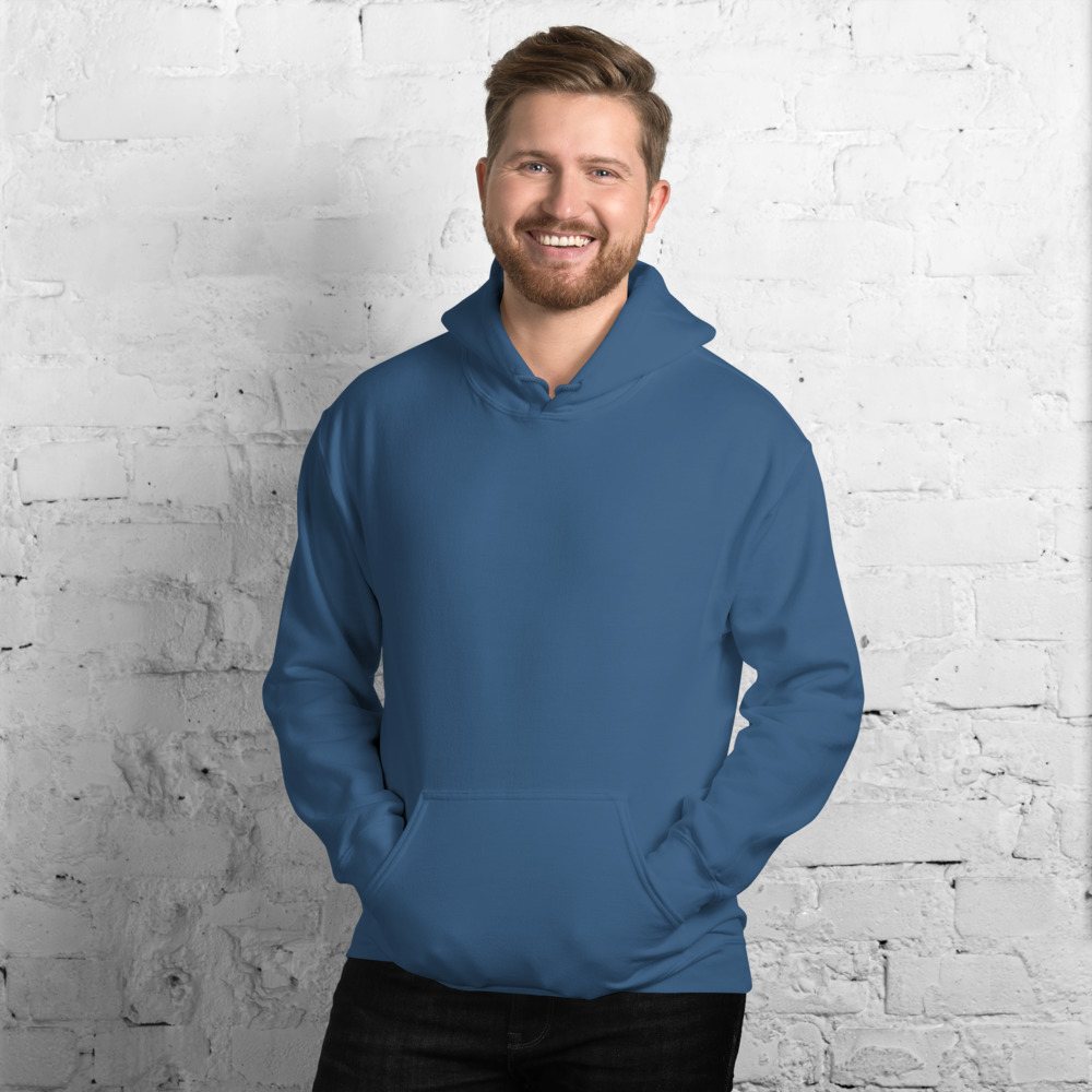 Serious Load Back Print Hoodie Front
