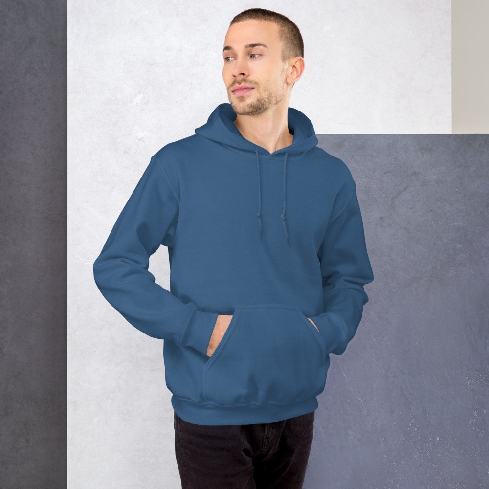 Serious Load Back Print Hoodie Front