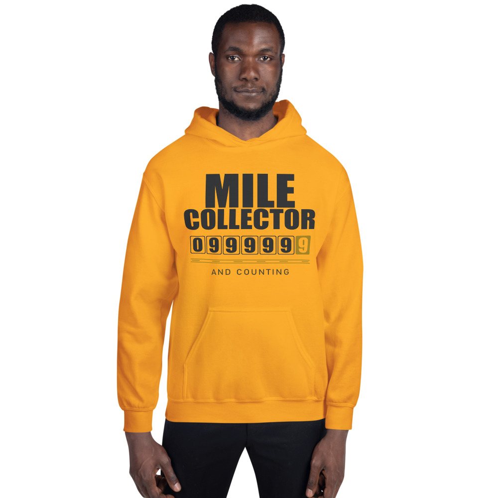 Serious Load Mile Collector Road Hoodie in Gold