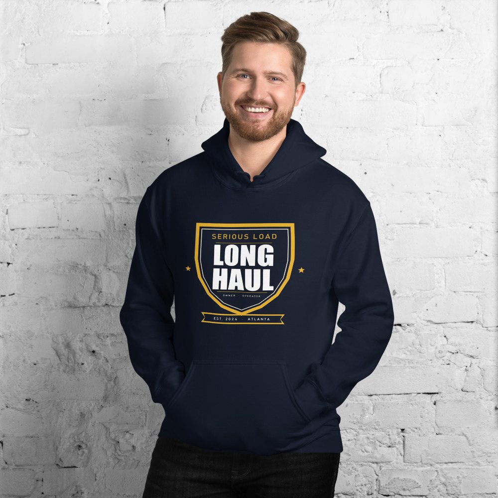 Serious Load Highway Shield Badge Road Hoodie