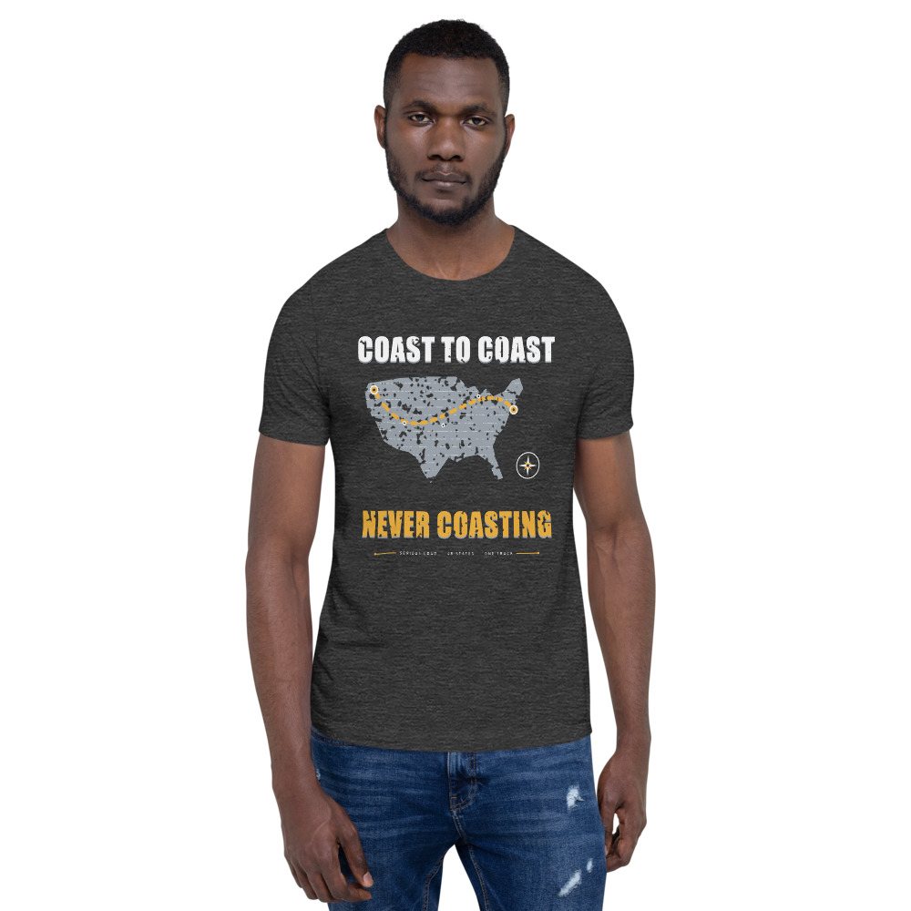Serious Load Coast To Coast Freight Tee Front