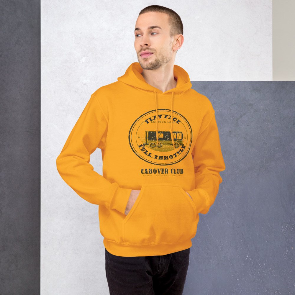 Serious Load Flat Face Full Throttle Freight Hoodie Front
