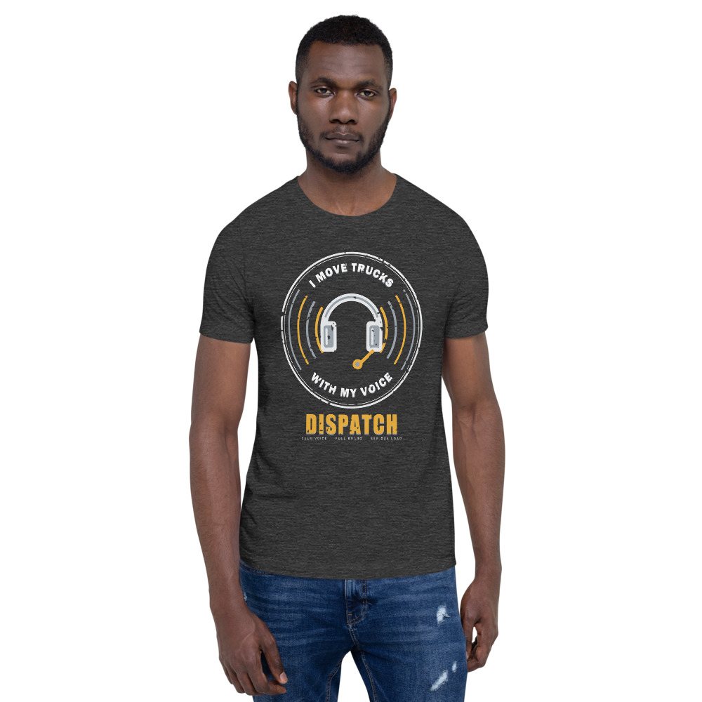 Serious Load I Move Trucks With My Voice Freight Tee Front