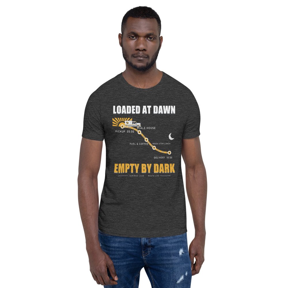 Serious Load Loaded At Dawn Freight Tee Front