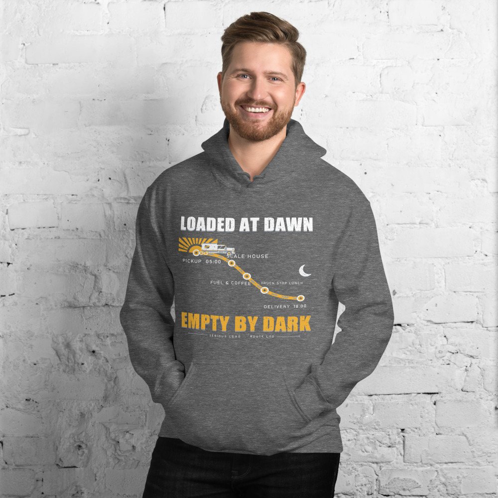Serious Load Loaded At Dawn Freight Hoodie