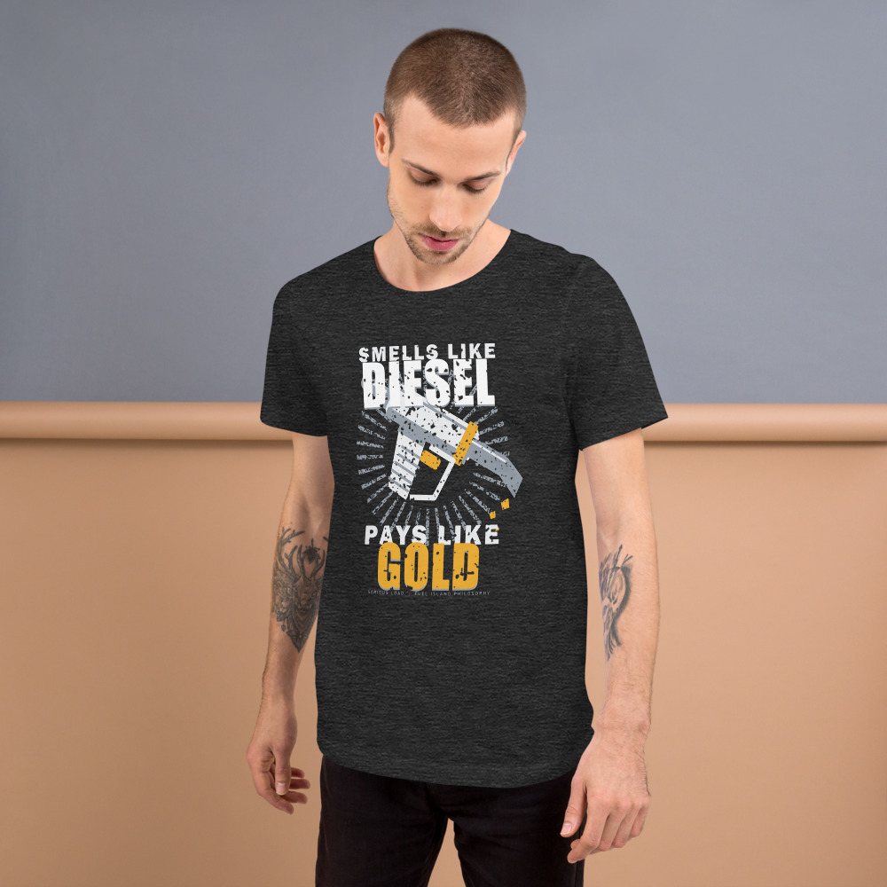 Serious Load Smells Like Diesel Freight Tee Front