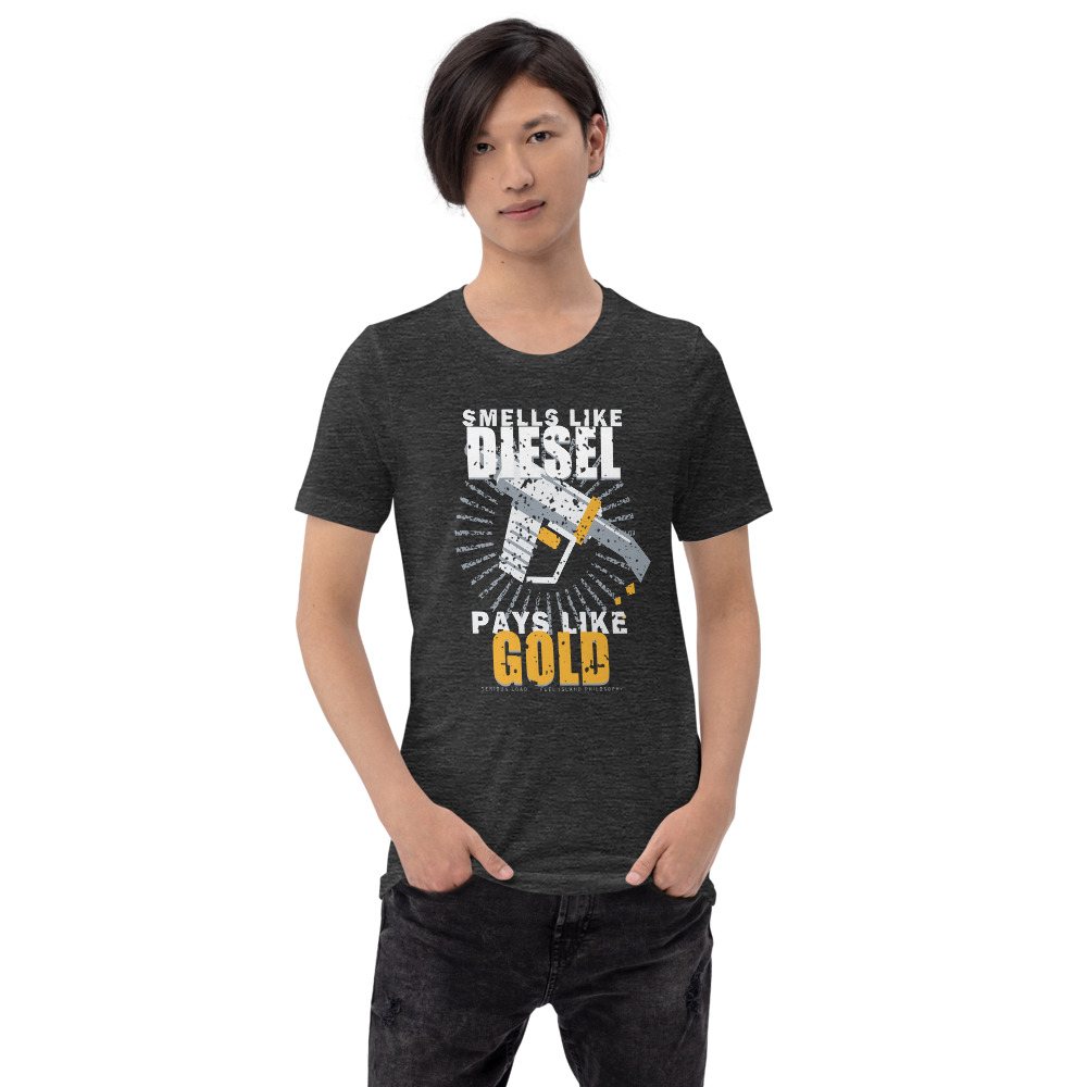 Serious Load Smells Like Diesel Freight Tee Front