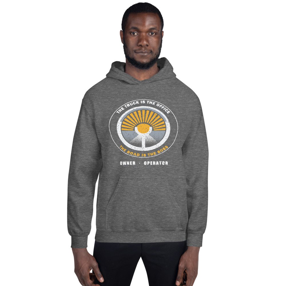 Serious Load Truck Is The Office Freight Hoodie Front