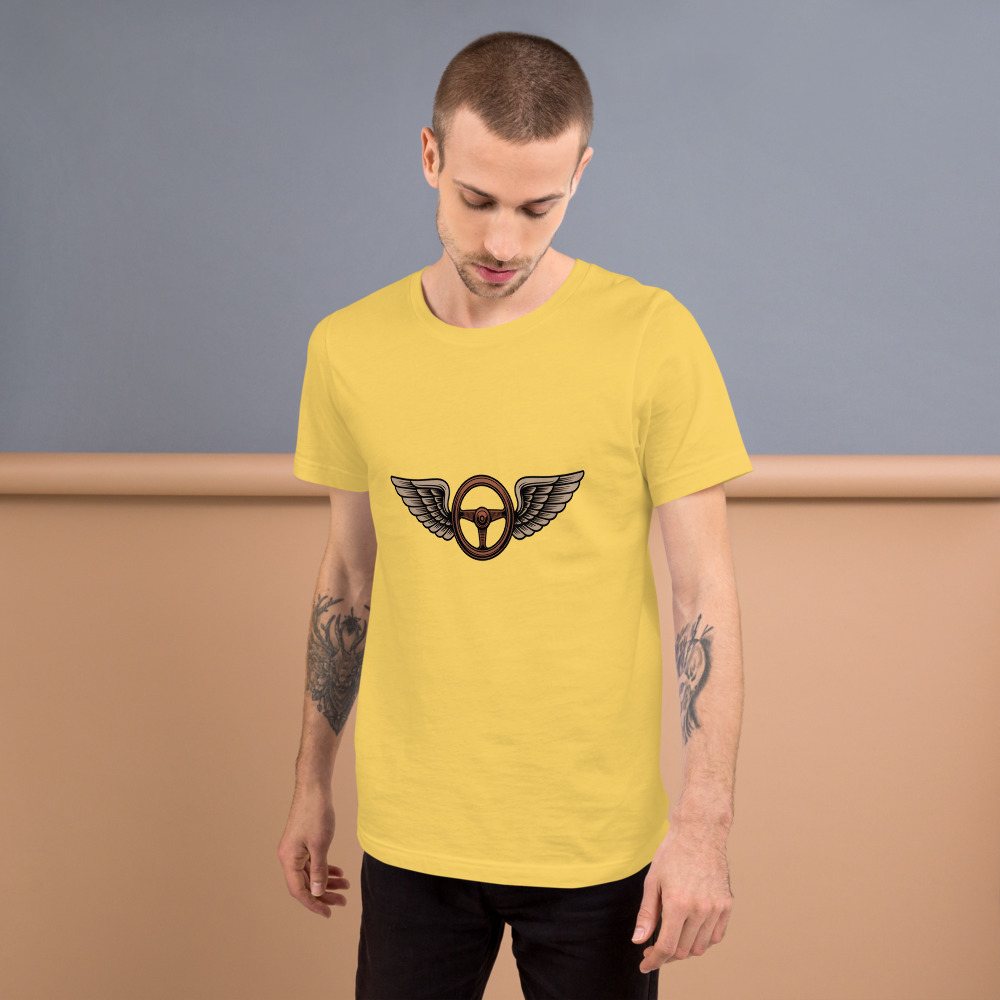 Serious Load Winged Wheel Icon Tee Front