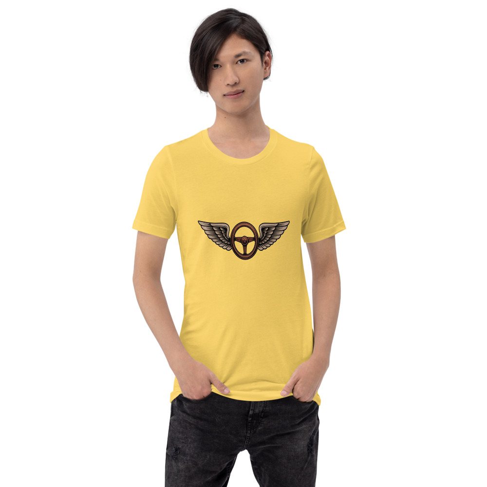 Serious Load Winged Wheel Icon Tee Front
