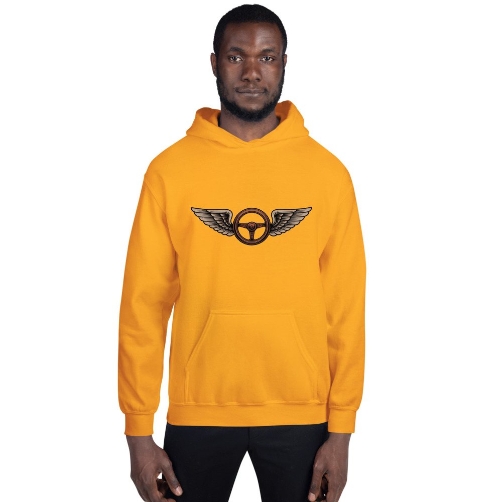 Serious Load Winged Wheel Icon Hoodie