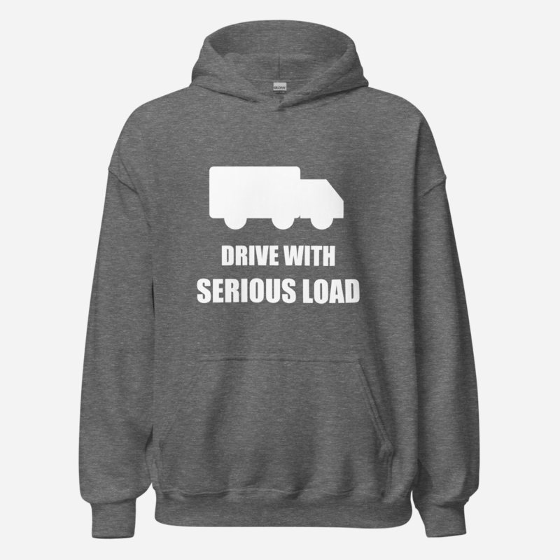 Serious Load Drive With Hoodie in Graphite Heather